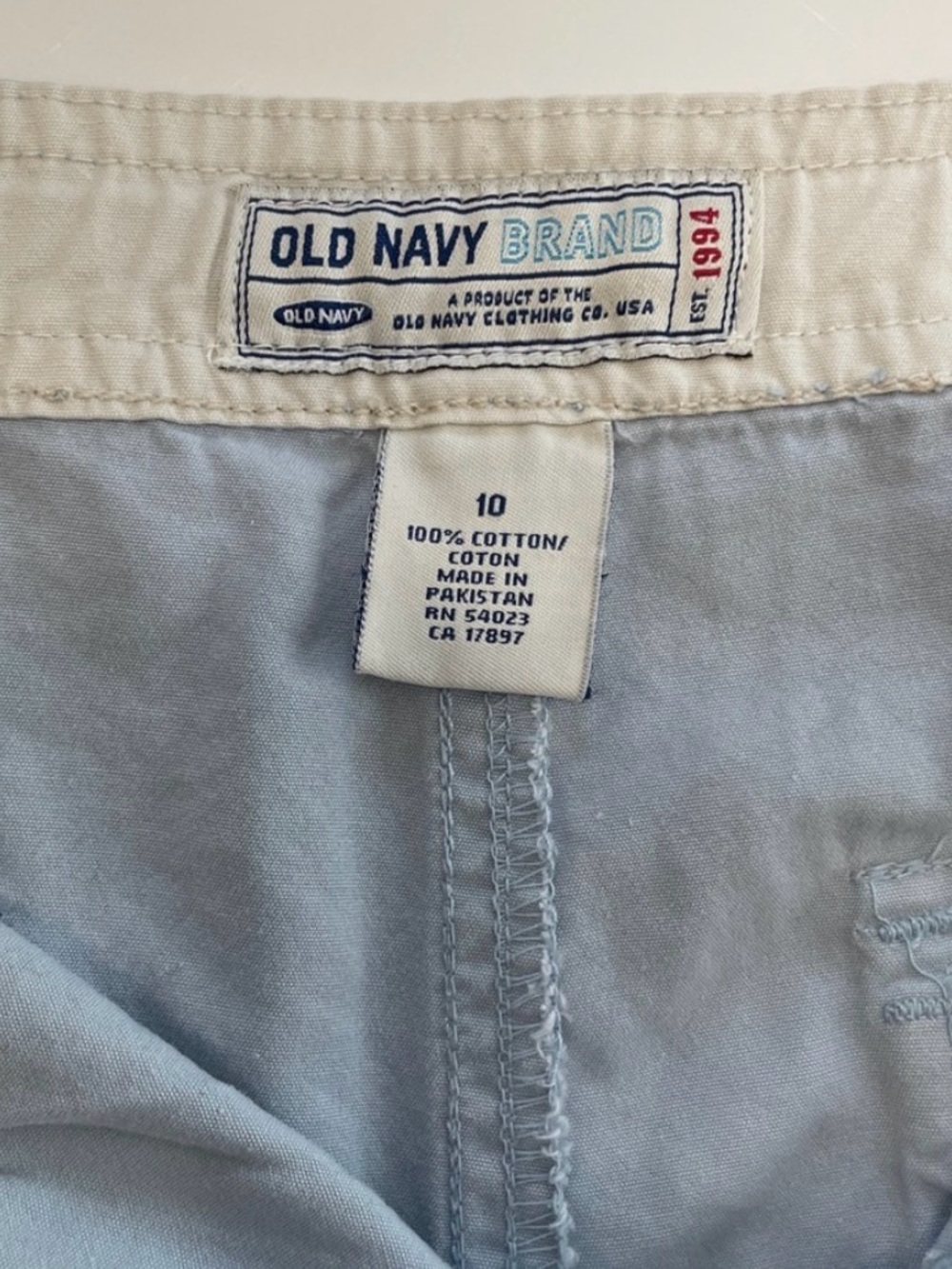 Lot of 3!! Vintage Old Navy Women’s 100% Cotton Shorts, Sz 10 - Picture 10 of 12